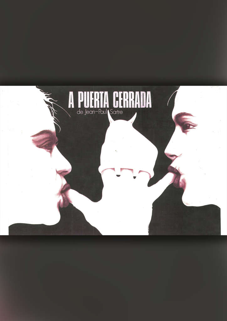 Cartel A puerta cerrada - Los Goliardos